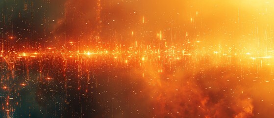 abstract technology background gold
