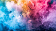 Exploring a Vibrant Vape Club Diverse Flavors, Aromatic Clouds, and smoke. Concept Vape Flavors