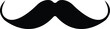 © Faisal - Mustache. Black silhouette of adult man mustaches. Symbol of Father day. Vector illustration. Moustache for men face