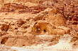 Rock texture in Timna Valley, Israel