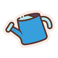 Poster - watering can sticker