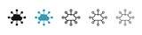 Fototapeta  - Network cloud line icon set. internet cloud technology vector symbol. software cloud api sign for UI designs.
