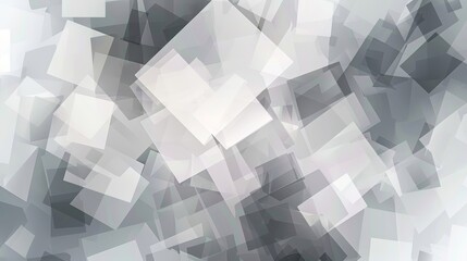 Transparent rectangles with white and grey modern backgrounds