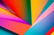 © ProArt Studios - Modern vibrant geometric abstract colorful trendy background