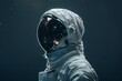 © Milos - In the silence of space, the astronaut's presence symbolized the relentless pursuit of knowledge and the boundless curiosity of the human mind