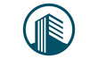 skyscraper building logo