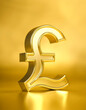 © PRILL Mediendesign - Golden pound symbol