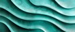 Abstract turquoise color waving concrete stone cement waves curves 3d texture background banner panorama illustration for webdesign or business