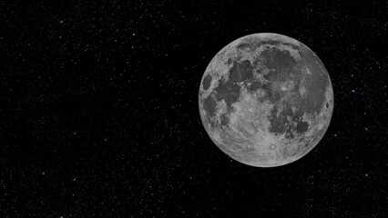 Wall Mural - a earth rotates on the black background. elements of this image furnished by nasa.