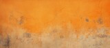 Fototapeta  - Abstract orange concrete or plastered wall texture perfect as a background for design with ample copy space for text