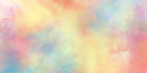 abstract bright and shinny lovely soft color watercolor background, pastel watercolor paper textured