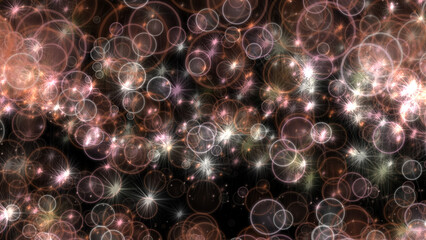 Wall Mural - abstract background made of particles of different sizes