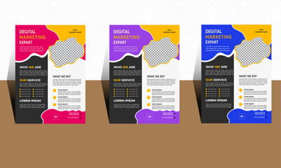 creative modern booklet design flier template layout template booklet design flier layout background vector booklet cover business leaflet poster illustration concept page presentation.