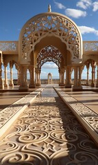 Wall Mural - detail of a mosque