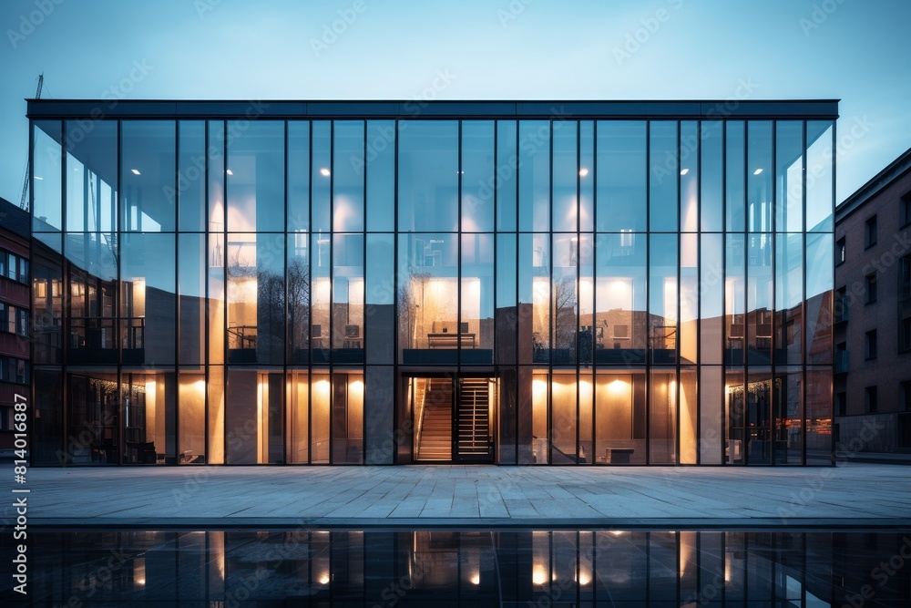 Impressive Architectural Design Featuring Double-Volume Window Sections ...