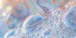 © volga - Iridescent soap bubbles closeup with bokeh background