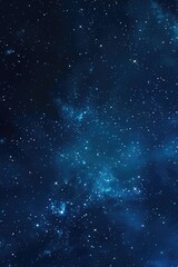 Wall Mural - blue sky with lot of stars