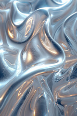 Aufkleber - Softly glowing silver background, with subtle wave patterns that hint at the vibrational energy of live classical music,