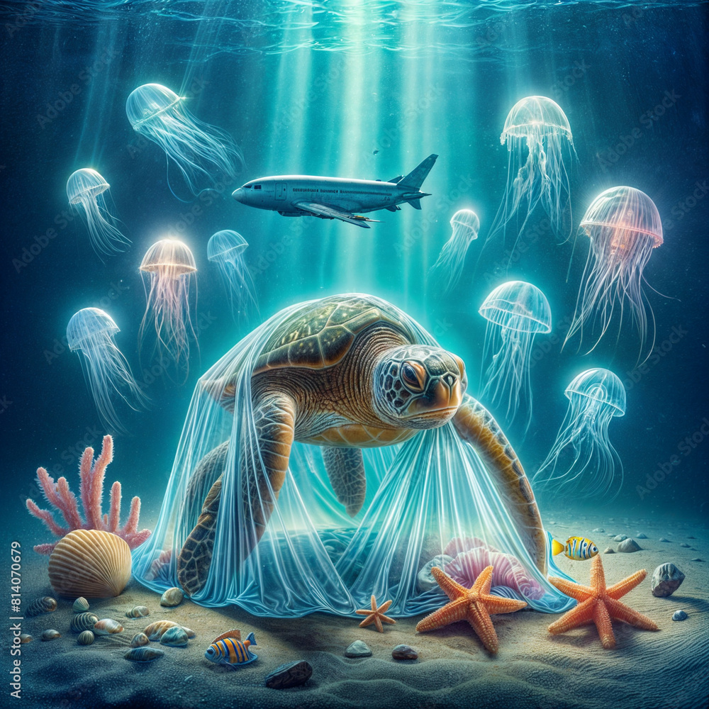 Sea Turtles can eat plastic bags mistaking them for jellyfish Sea ...
