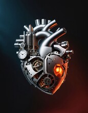 Mechanical Heart With Pressure Sensor