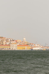 Wall Mural - View of the Coast in Lisbon Portugal