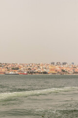 Wall Mural - Coast of Lisbon Portugal in the Summer