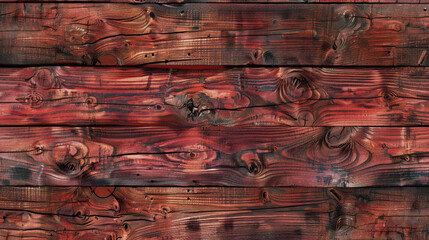 Wall Mural - Sturdy redwood texture with rich, deep hues, perfect for strong and impactful designs.