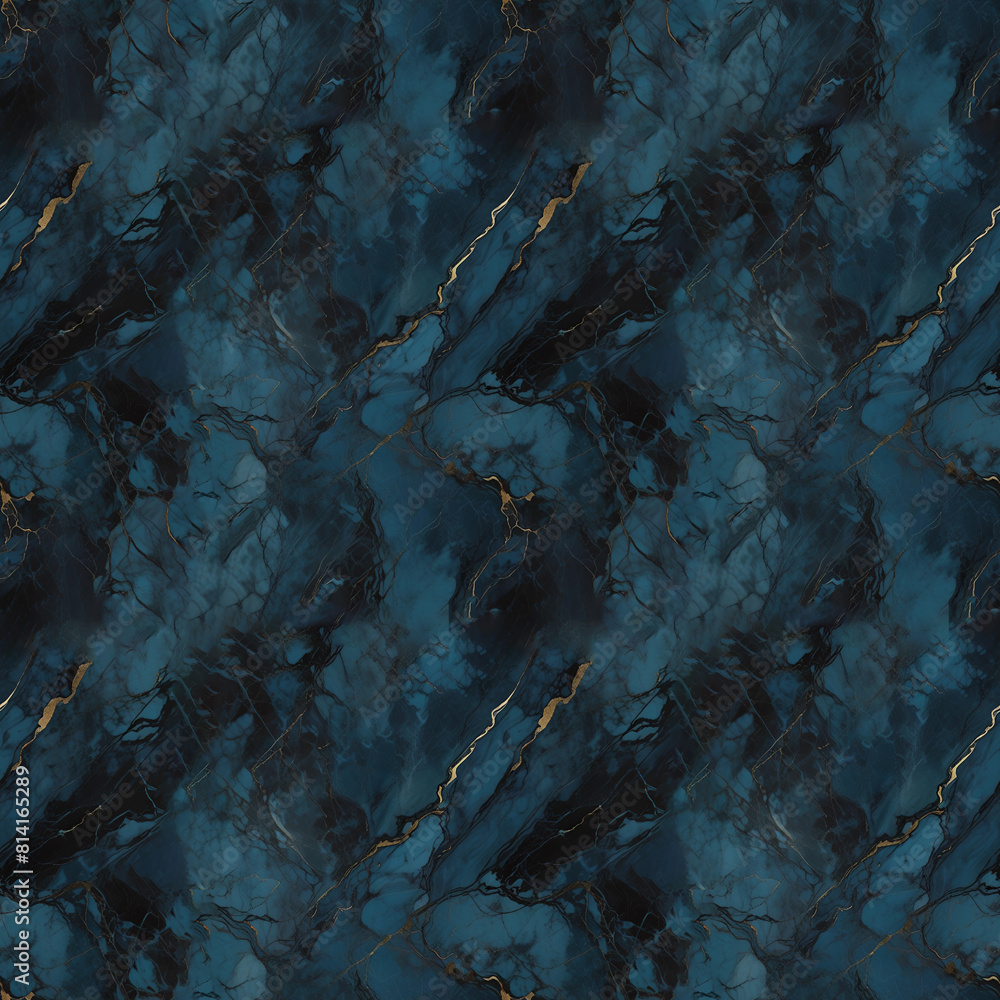 seamless dark blue marble texture, seamless pattern, background Stock ...