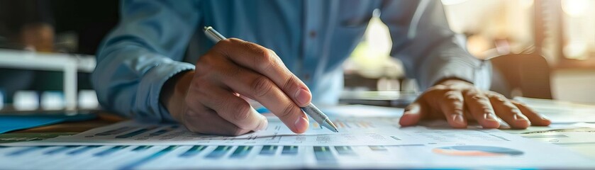 a financial analyst optimizing a complex spreadsheet, demonstrating data management excellence