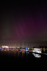 Wall Mural - Stunning Northern Lights across UK skies