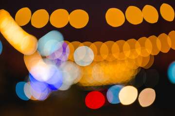 Bokeh of event lights