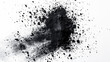 © Bird Visual - black paint splatter isolated on transparent background