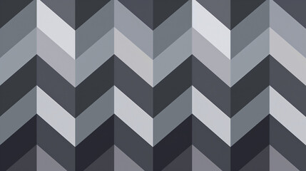 Wall Mural - Gray Chevron Pattern, Geometric Design, Modern Abstract Background

