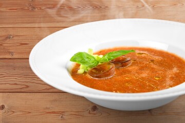 Poster - Goulash soup or stew with meat and vegetables