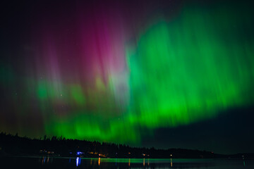 Northern Lights seen in Seabeck, WA