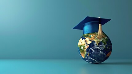 Wall Mural - Attractive Education in Global world, Study abroad business in universities in worldwide