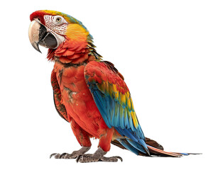 Wall Mural - Macaw Bird Isolated