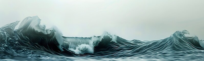 Wall Mural - nature water background wave