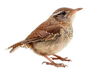 Canvas Print - Wren Bird Isolated