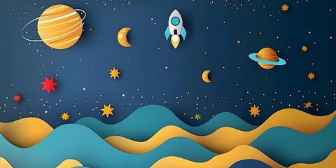 Wall Mural - captivating cosmic adventure exploring the decade s astronomical wonders