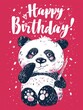 a design of a birthday card with the text 