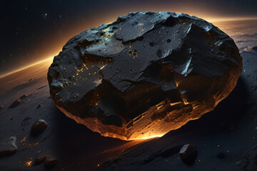 Wall Mural - Background space galaxy with stars