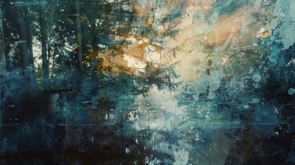  Layers of translucence beckon wallpaper