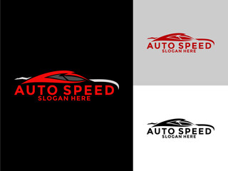 Wall Mural - Auto Car logo vector. Auto Garage car logo design, Speed racing car logo template