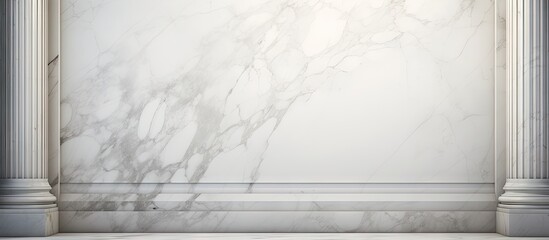 Leinwandbilder - The image displays a marble design background with ample copy space