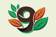 © Romana Rupa - Leaf Number 9 vector illustration