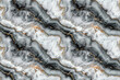 seamless black and white natural marble pattern texture background