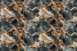 seamless black natural marble pattern texture background