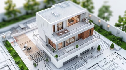 design a floor plan for 3 bedroom modern house 