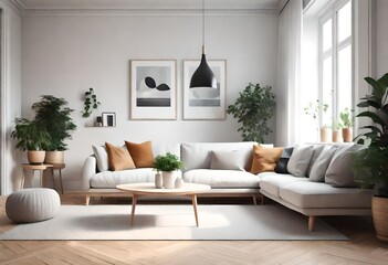 Canvas Print - modern living room